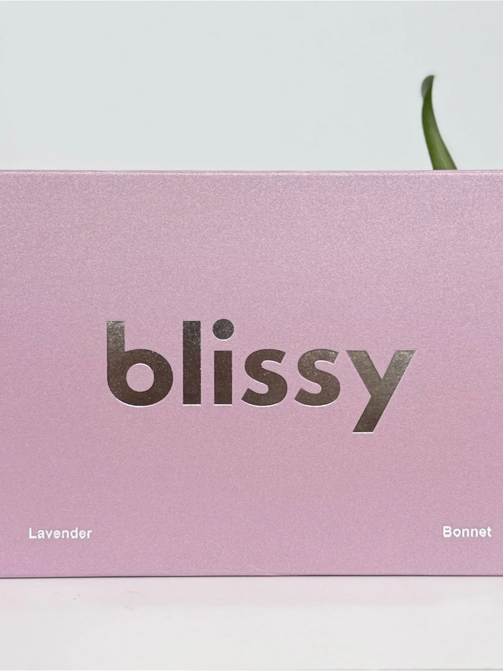 NEW Blissy 100% Pure Mulberry Silk Bonnet Lavender Hair Sleep Cap